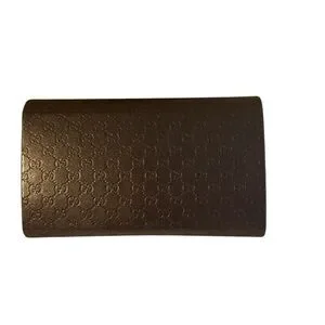 Gucci Dark Brown Embossed Sunglass Case Gucci | Accessories | Gucci Dark Brown Embossed Glasses Case  main image 2